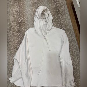 Frank & Eileen white terry Hoodie Sweater